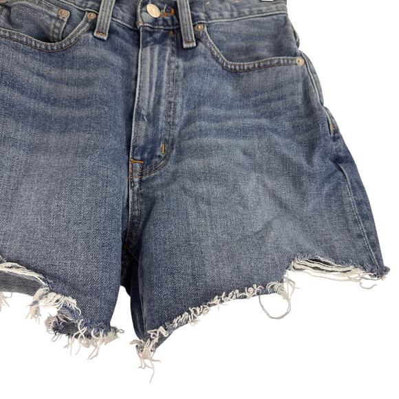 Madewell The MomJean Short Cut Off Shorts Size 24 - Picture 4 of 7